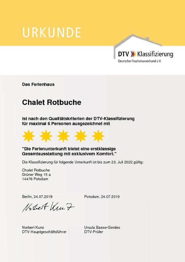 פוטסדאם Chalet Rotbuche מראה חיצוני תמונה